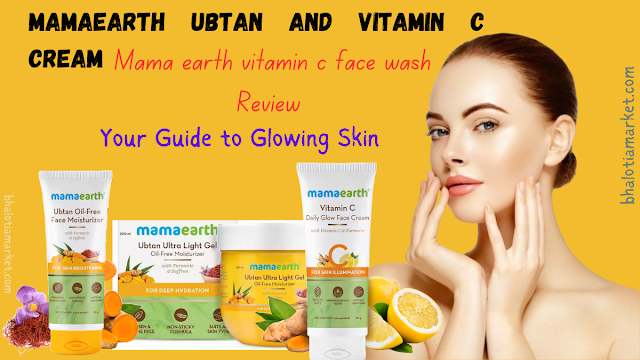 Mamaearth Ubtan and Vitamin C Cream