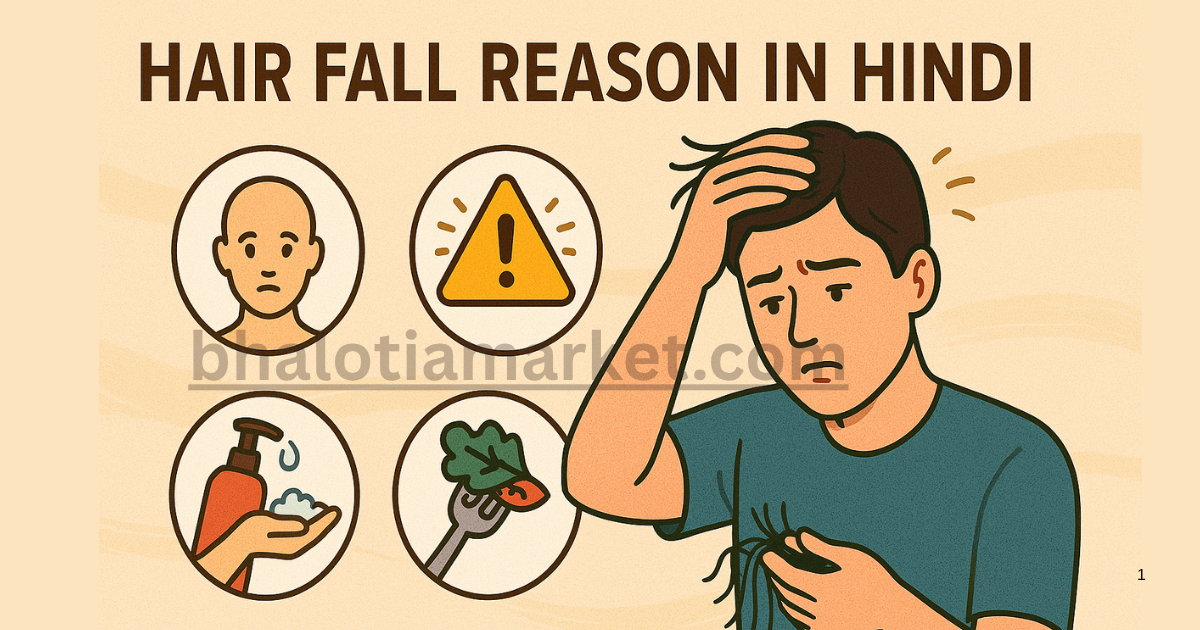 Hair Fall Reason in Hindi