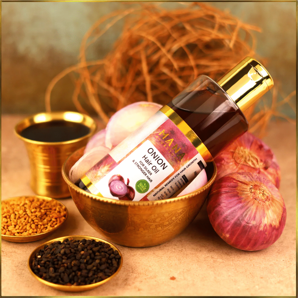 Onion Hair Oil Uses in Hindi