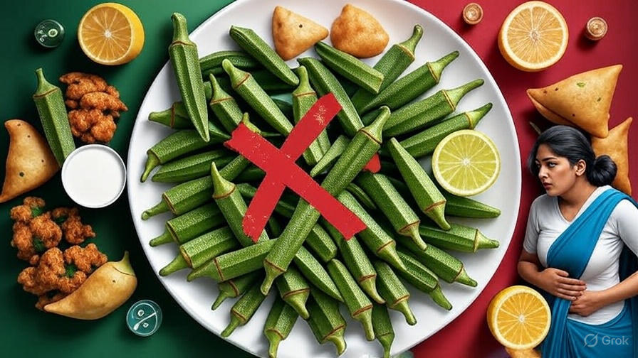 lady finger side effects in hindi