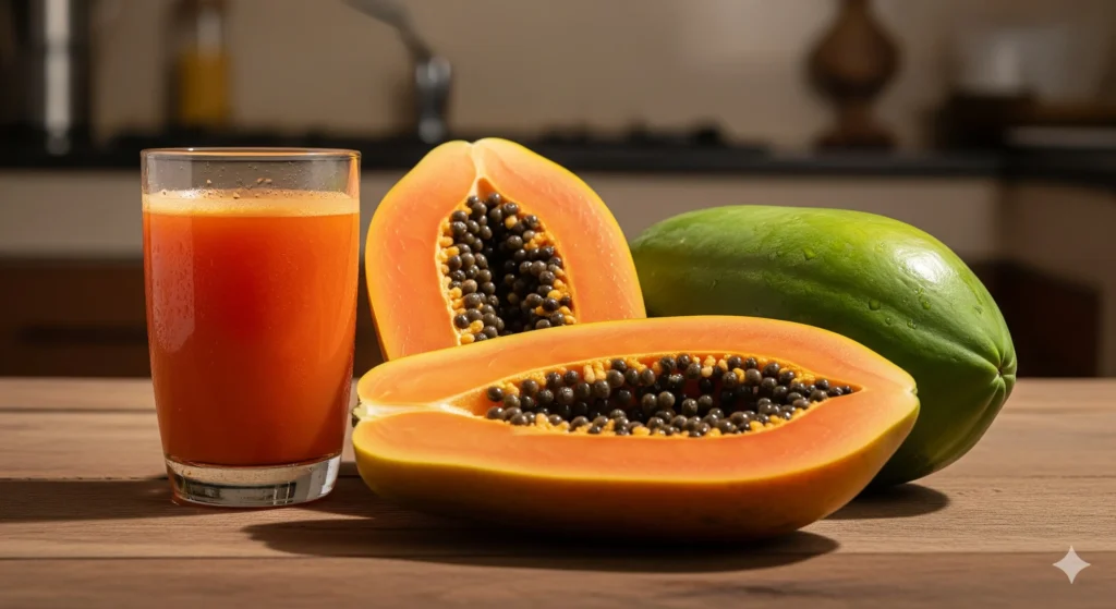 papita khane ke fayde